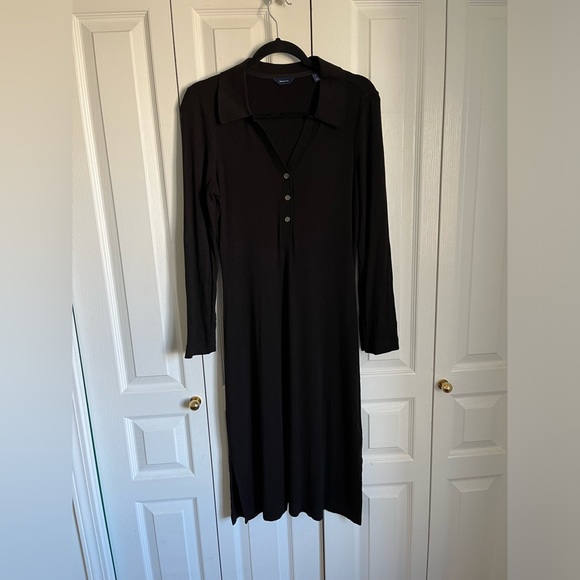 GANT Ribbed Polo Dress - Picture 2 of 5